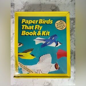 Paper Birds That Fly Book & Craft Kit by Sterling Publishing Co., Inc. Bird